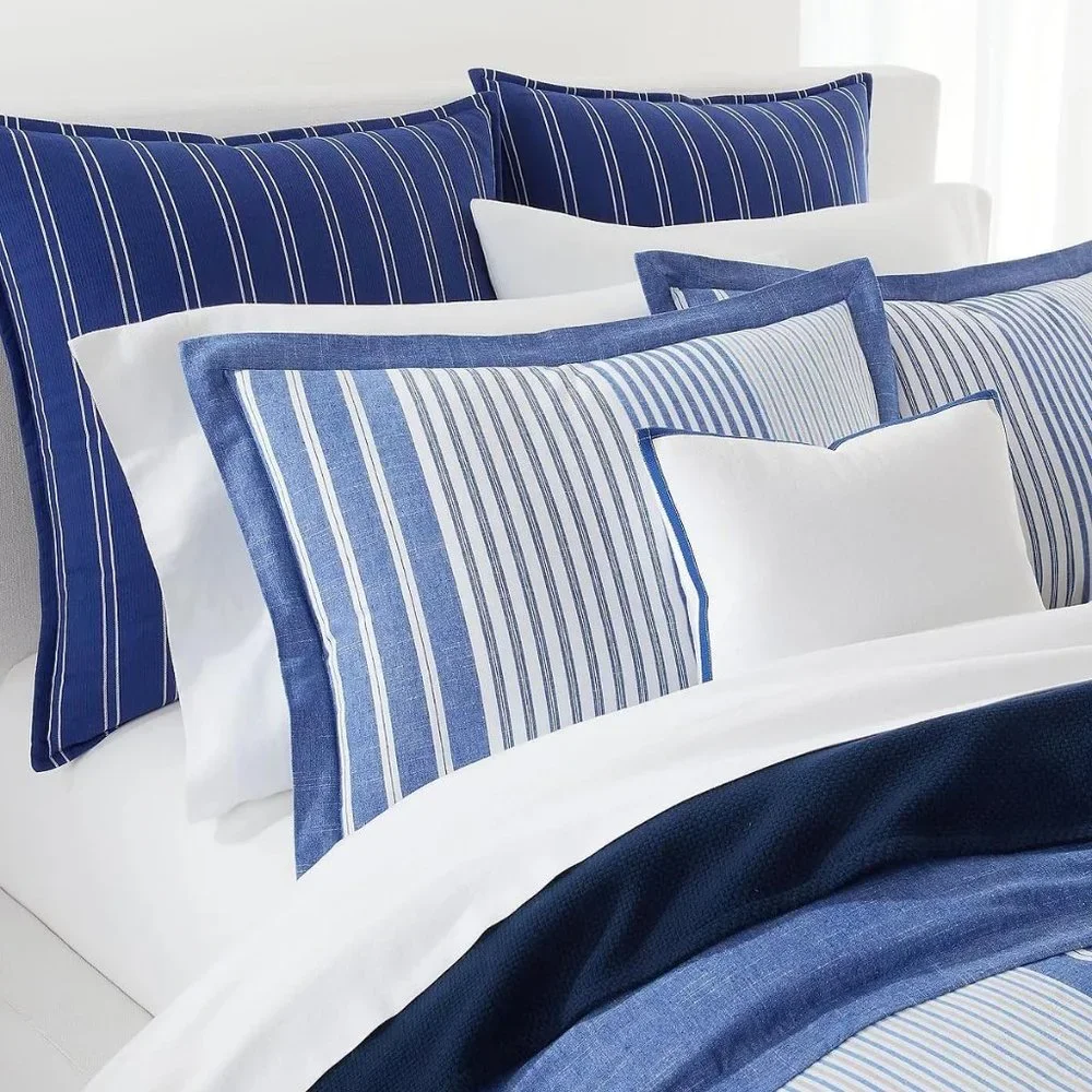 Lauren Ralph Lauren Heath Stripe King Duvet 3 Piece Set